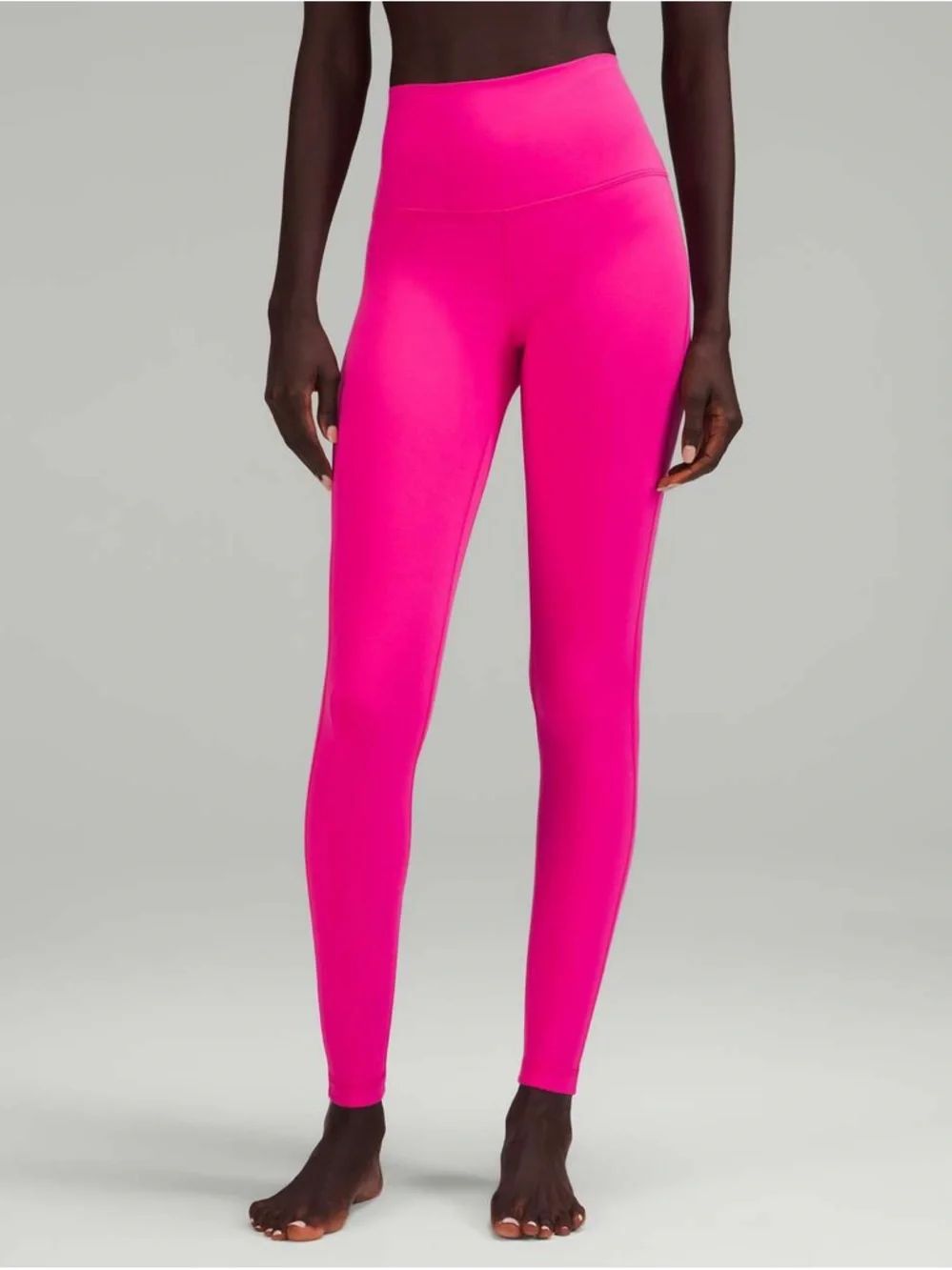 Lululemon Align High-Rise Pant 28” Sonic Pink Nulu Leggings Size 8 W5CTIS